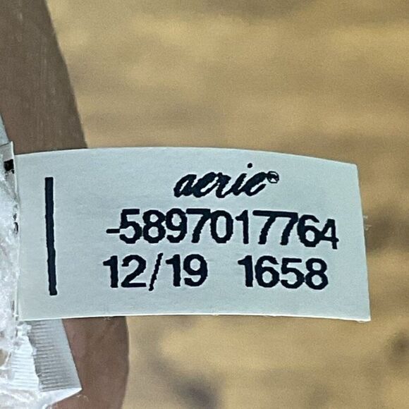 Aerie Cloud Sherpa Oversized Pullover Sweatshirt, XL, Button-Up High Collar - Picture 13 of 13